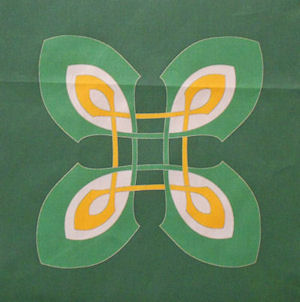 Caer in Brigid's Mantle colors