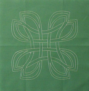 Danu celtic knot in Camelot coloring.