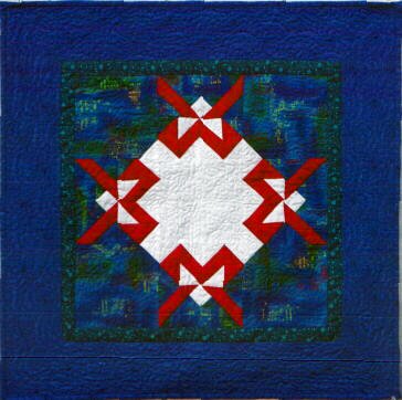 [Four Bows Wallhanging]