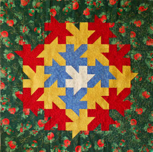 [Christmas Splendor wallhanging]