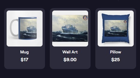 Merchant Marine merchandise on teePublic