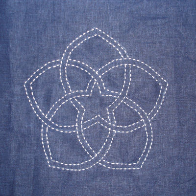 Sashiko Starflower