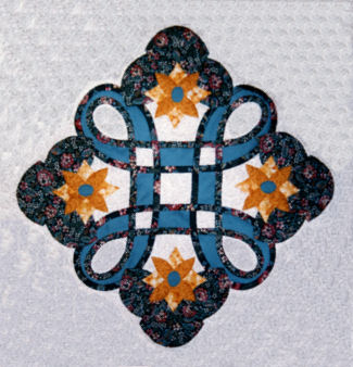 Full color picture of Celtic center block.
