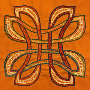 Danu - Celtic Goddess #2 hand embroidery pattern