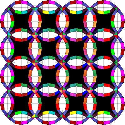 Scalloped edge black and white background version