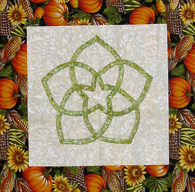 The second of Christine's blocks.