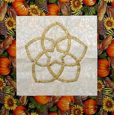 The third of Christine's blocks.