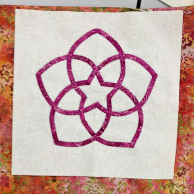 Debbie Johnson's starflower block