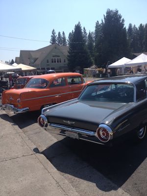 Vintage cars on Main Street