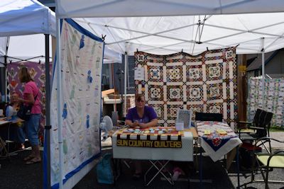Sun Country Quilters of Red Bluff and their Opportunity Quilt