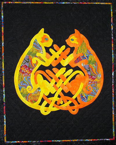 Celtic Cats by Jodi Scaltreto.