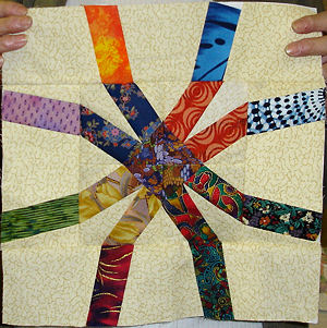 Gold swirl background