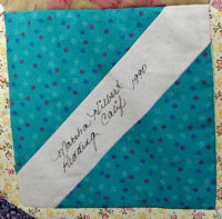 Martha Hilbert's signature block