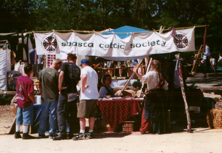 [Shasta Celtic Society's tent]