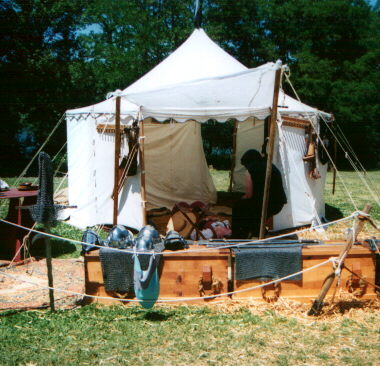 [Armorer's tent]