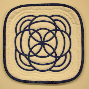 Charlotte Scholberg's mini Celtic quilt