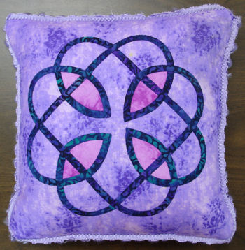Another Celtic pillow.