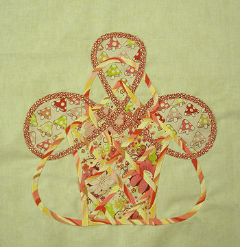 Sheila's Celtic basket block.