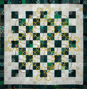 Lucky Four Patch quilt